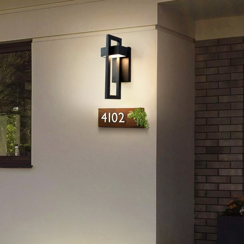 Modern Geometrical Garden Light