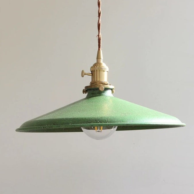 Industrial vintage pendant light
