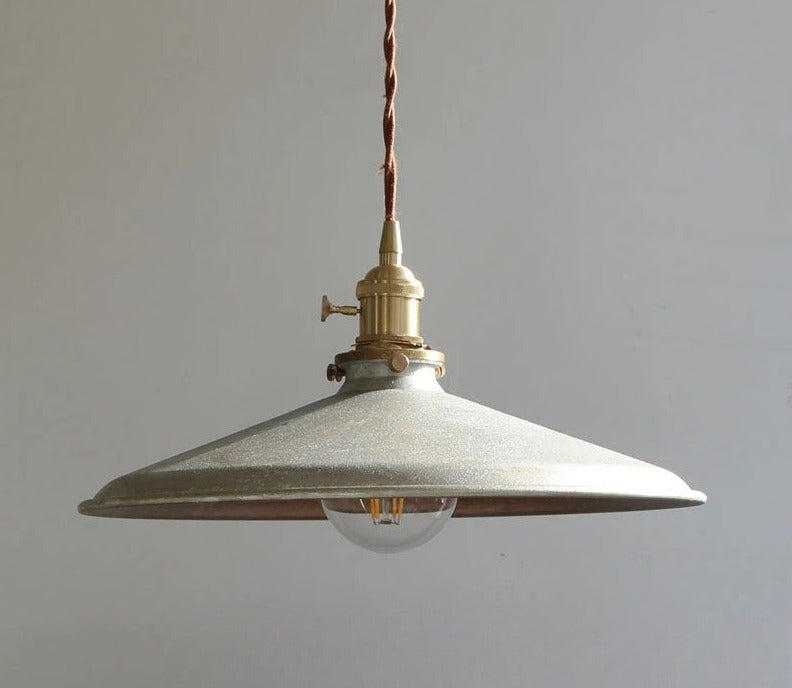 Industrial vintage pendant light