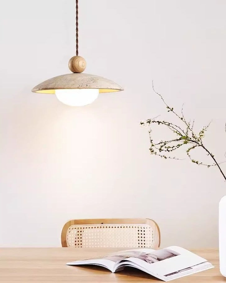 Lámpara colgante vintage Wabi-Sabi