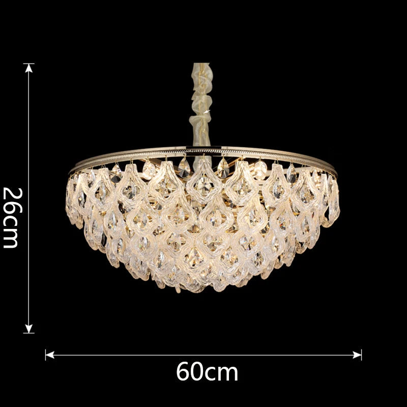 Villa grand crystal chandelier