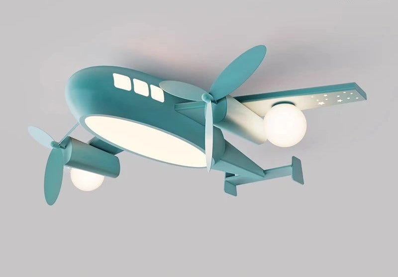 Barnflygplan taklampa för barnrum