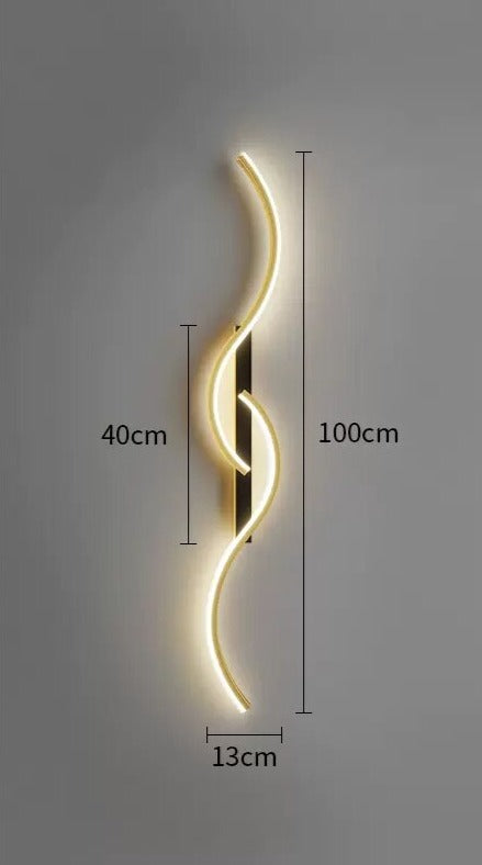 Lampe murale LED de style moderne