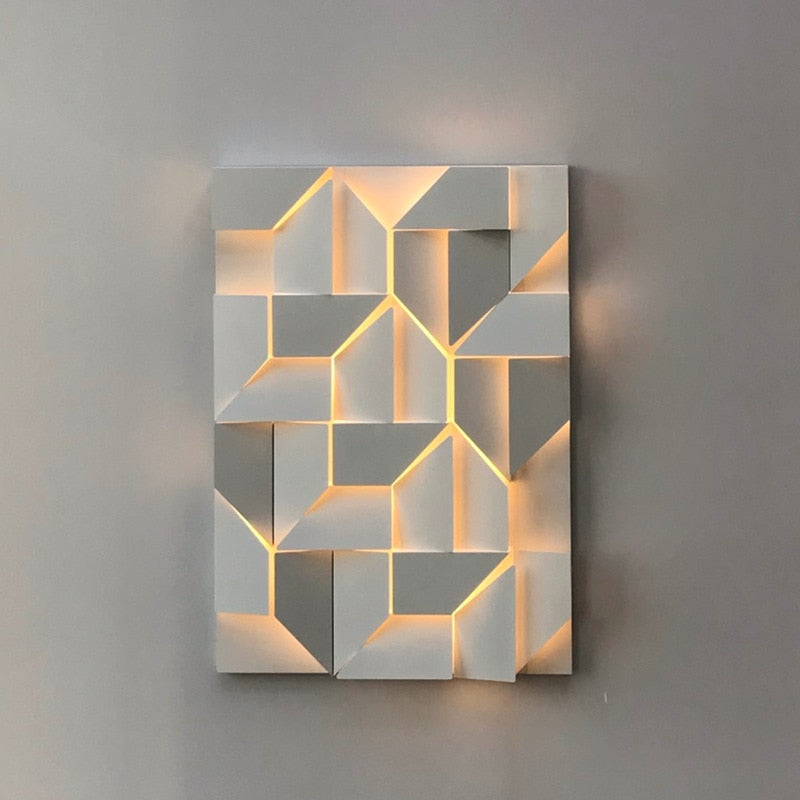 Lampe murale 3D de luxe
