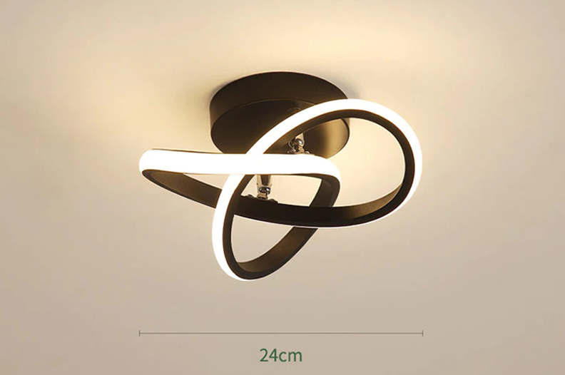 Abstract Shape Led Chandelier