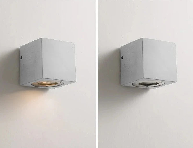 IP65 vägglampa för utomhusbruk i cement