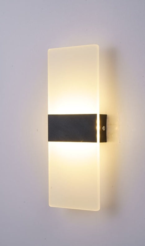 Moderne slaapkamer wandlamp