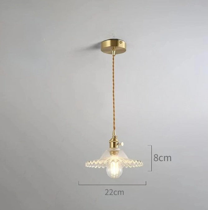 American vintage pendant light
