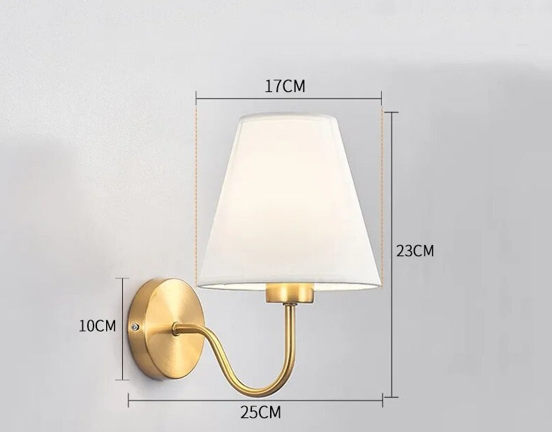 American Fabric Wall Lamp
