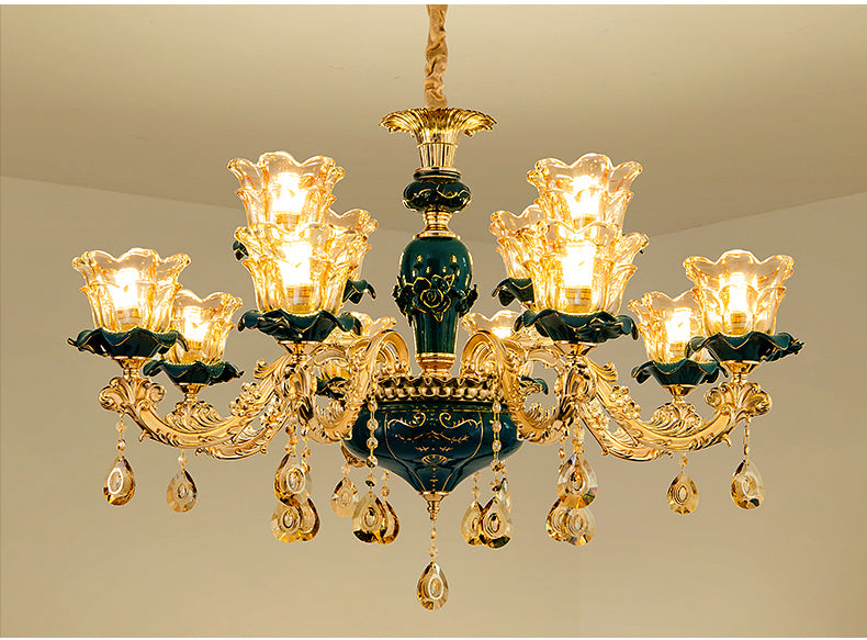 Lustre en céramique vintage