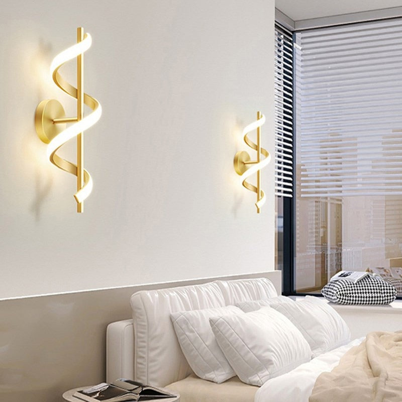Moderne Spiraal Led Wandlamp