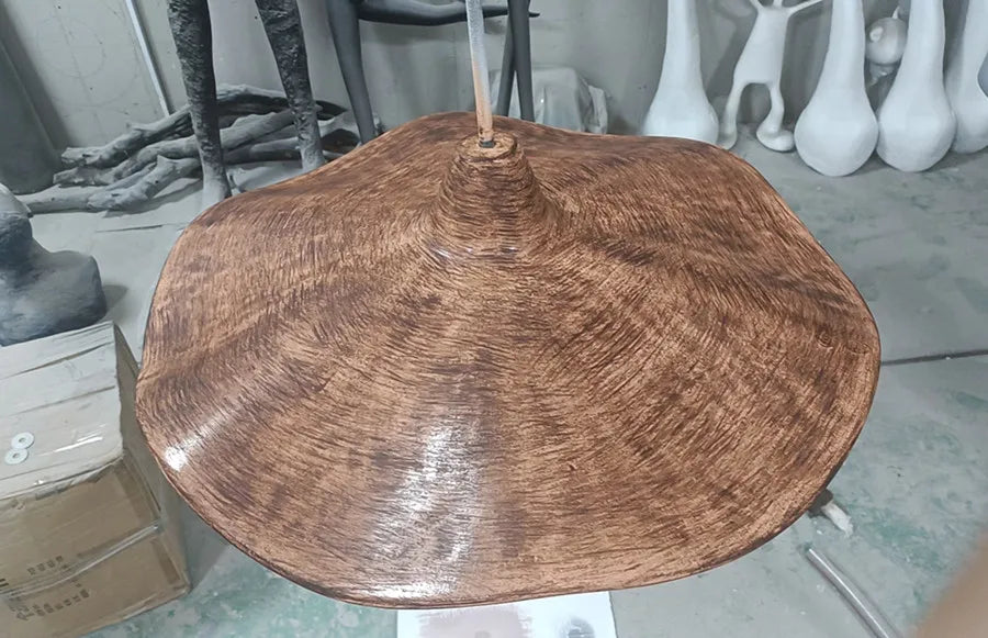 Wabi-sabi rustic pendant light