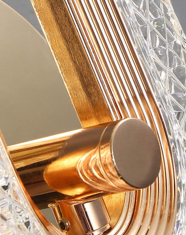 Lampe murale en cristal royal