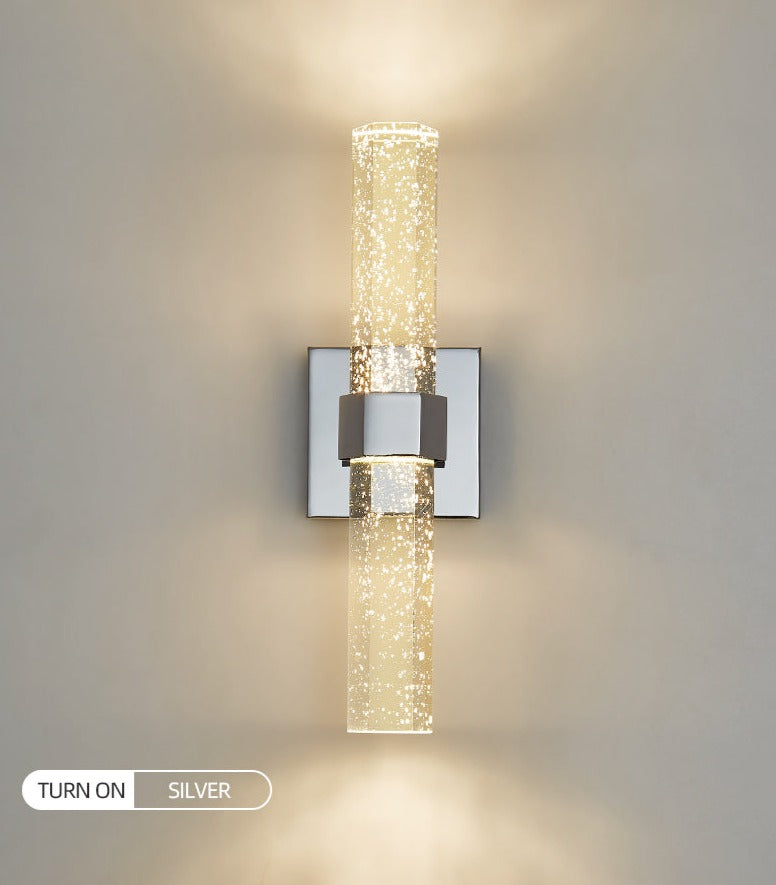 Applique murale de luxe avec bulle de cristal