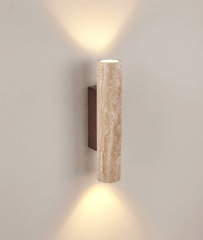 Lampe murale japonaise Wabi-Sabi