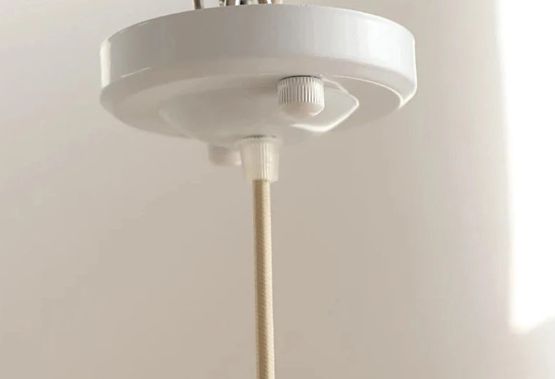 Vintage japan flower pendant light