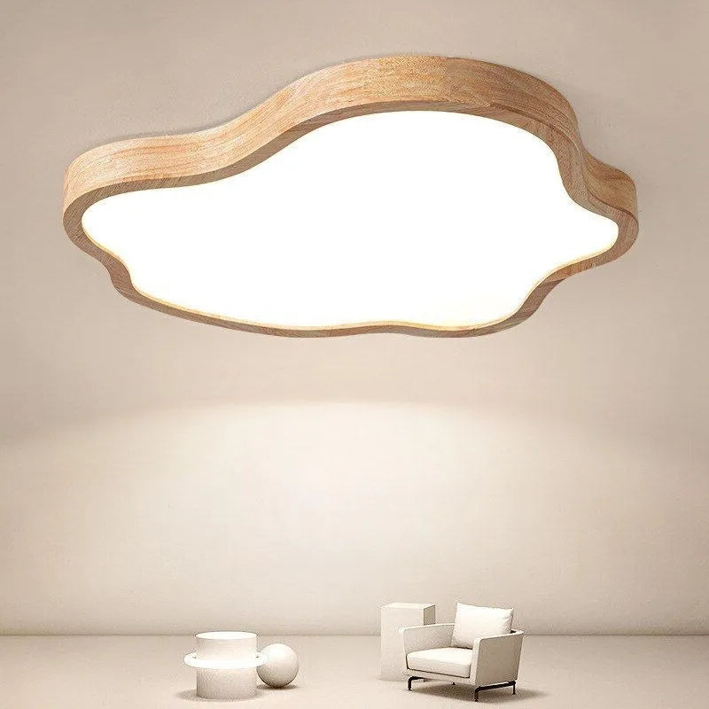 Plafonnier en bois pour hôtel