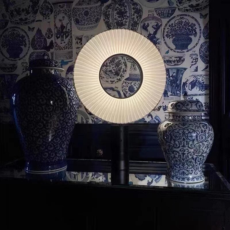 Bordslampa med solceller
