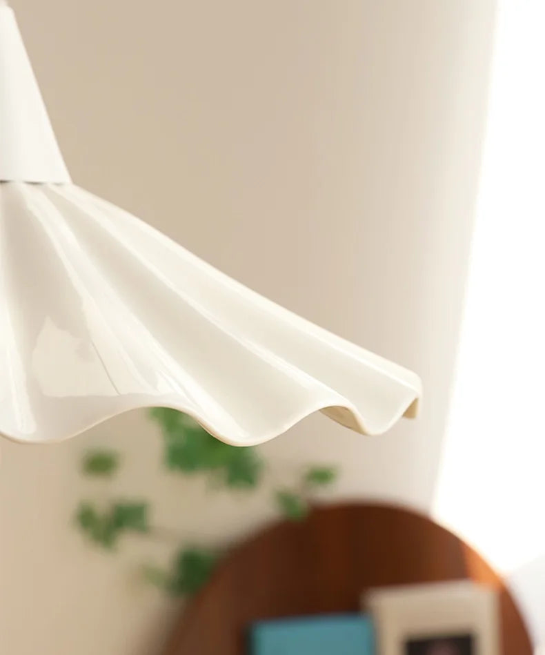 Vintage japan flower pendant light