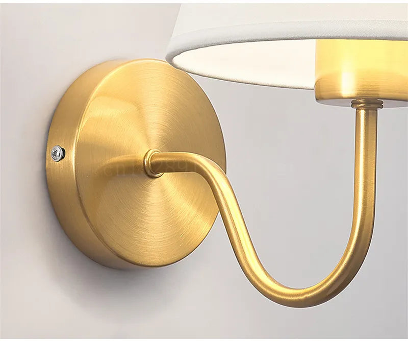 American Fabric Wall Lamp
