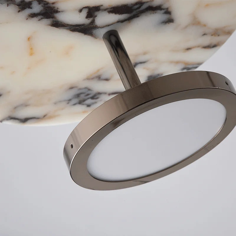 Alabaster modern luxury pendant light
