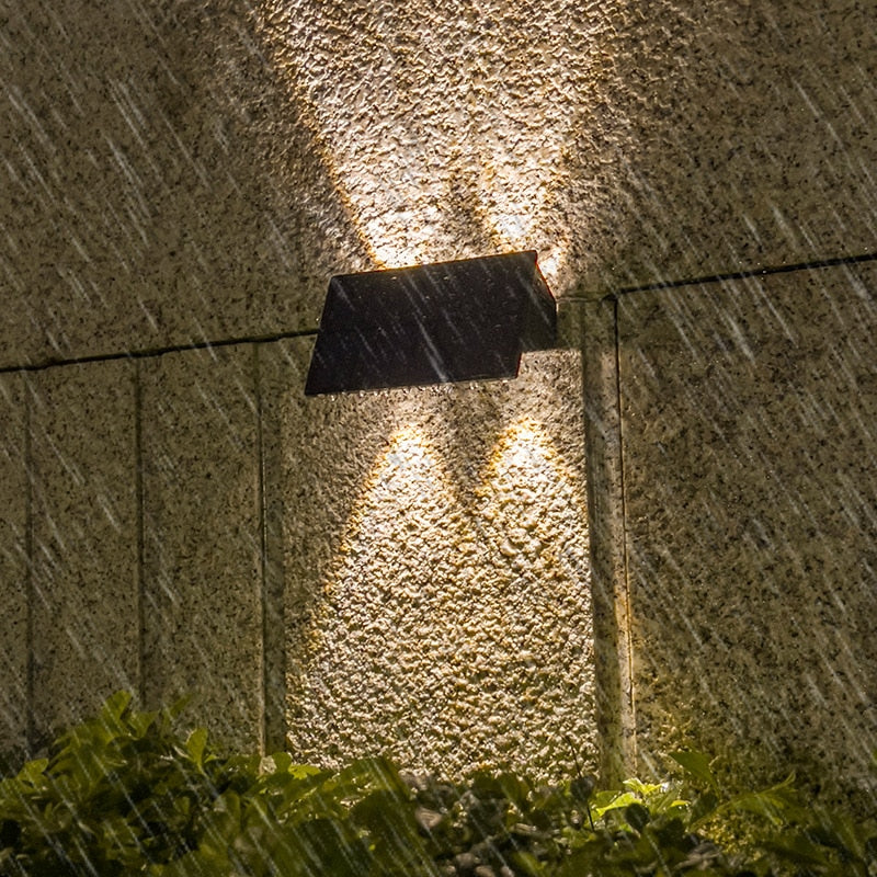 Solar Wall Light with sensor