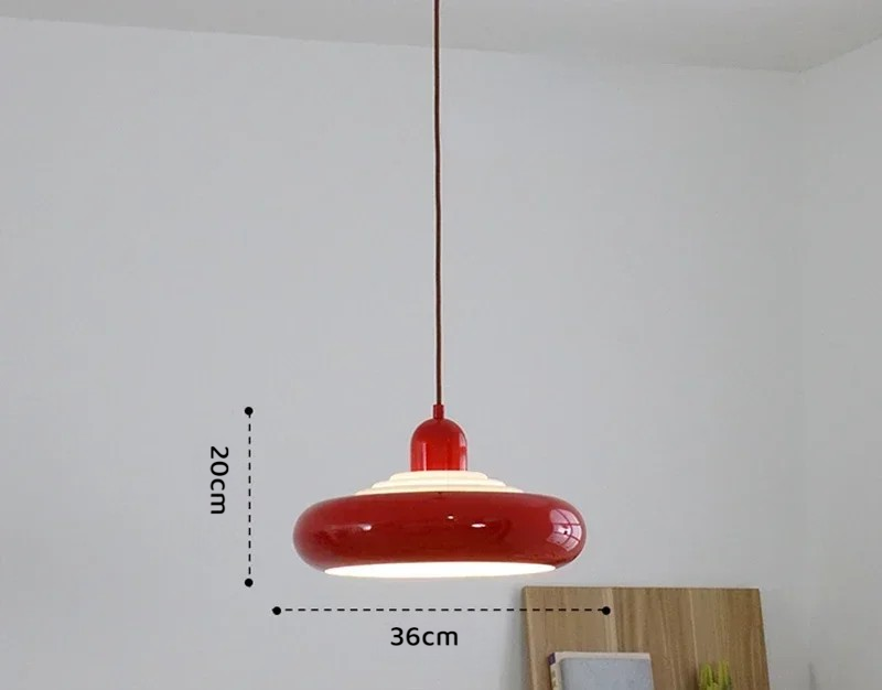 Bauhaus modern retro pendant light