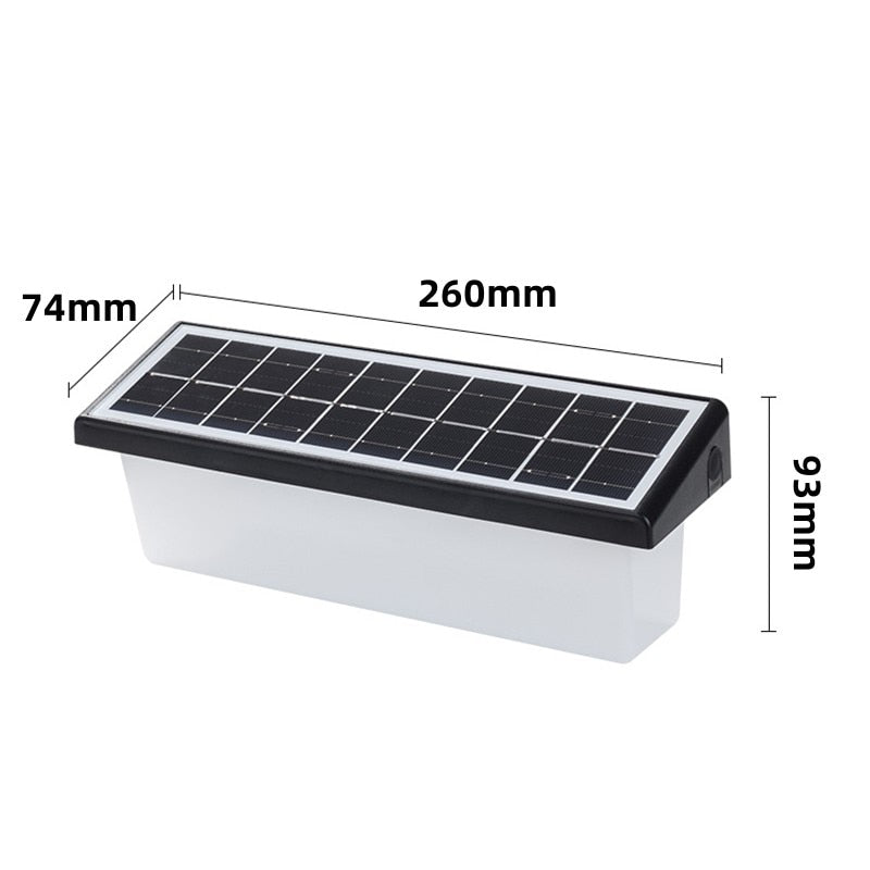 LUX Solar Wall Light