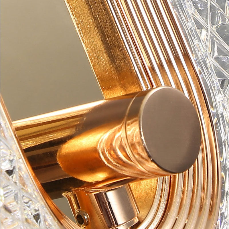 Lampe murale en cristal royal