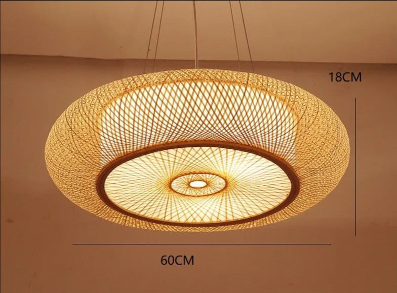 Bamboe Plafondlamp