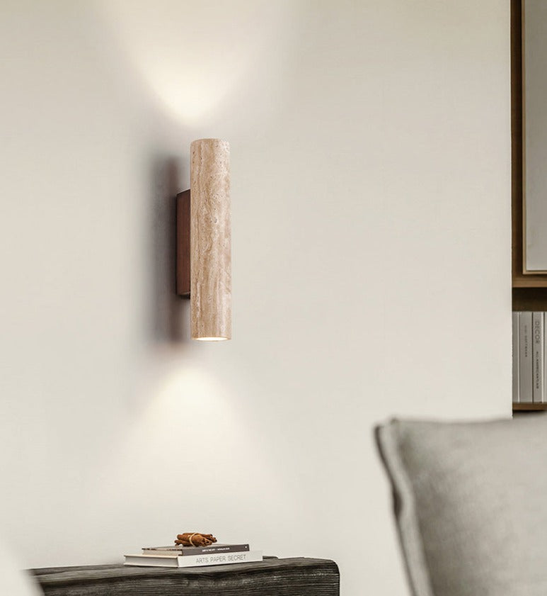 Lampe murale japonaise Wabi-Sabi