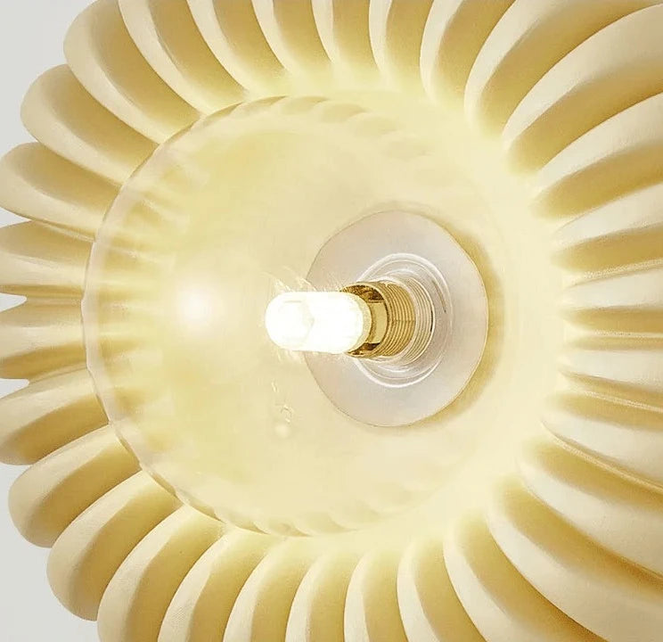 LUXELY french retro white bedside lamp for bedroom