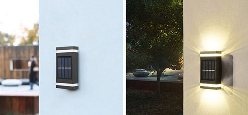 Solar Garden vägglampa