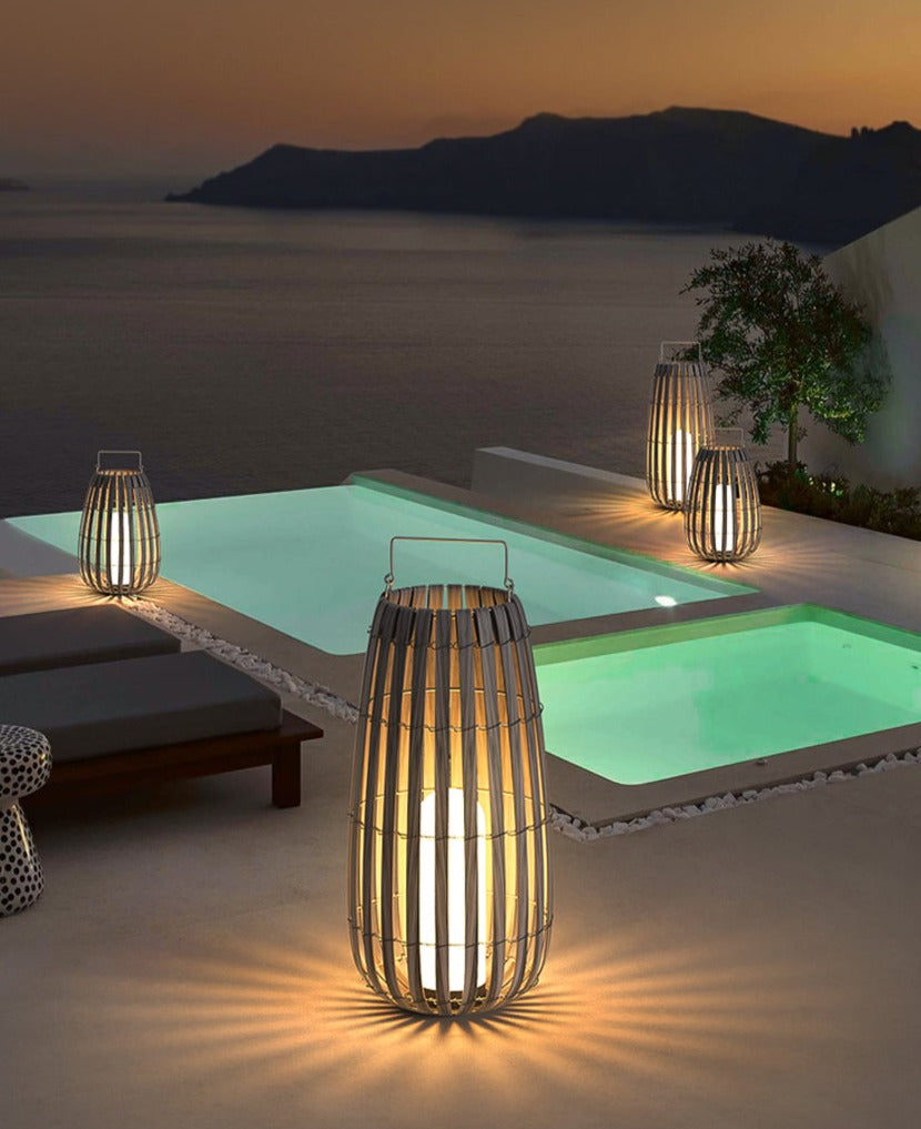 Decoratieve lamp op zonne-energie