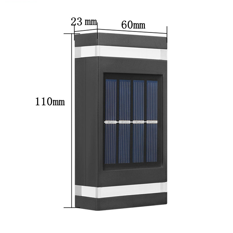 Solar Garden vägglampa