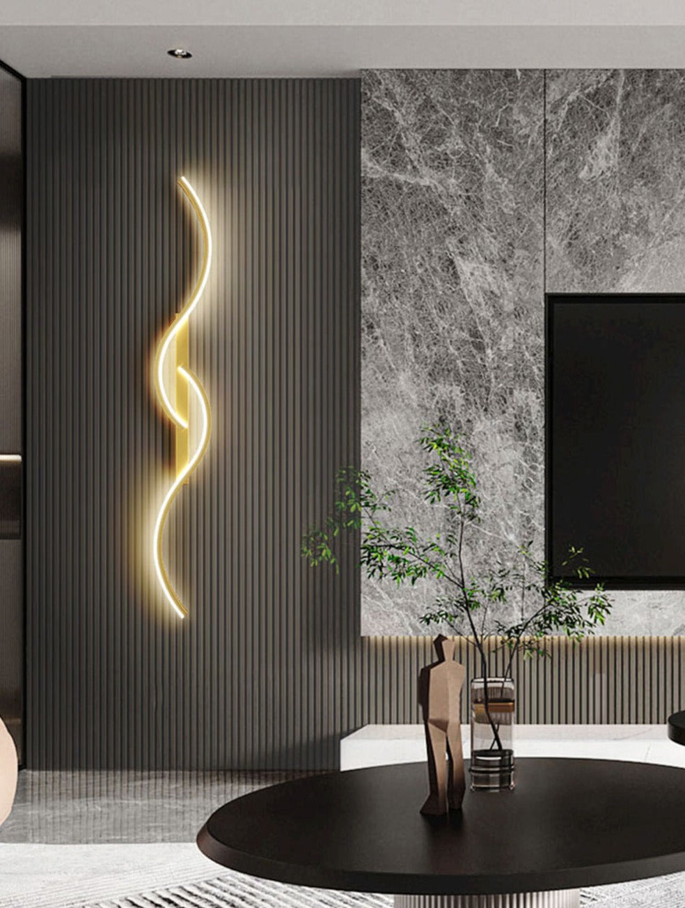 Lampe murale LED de style moderne