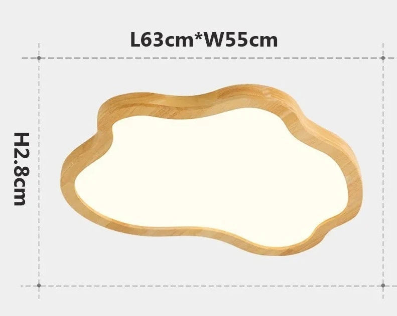 Plafonnier en bois pour hôtel