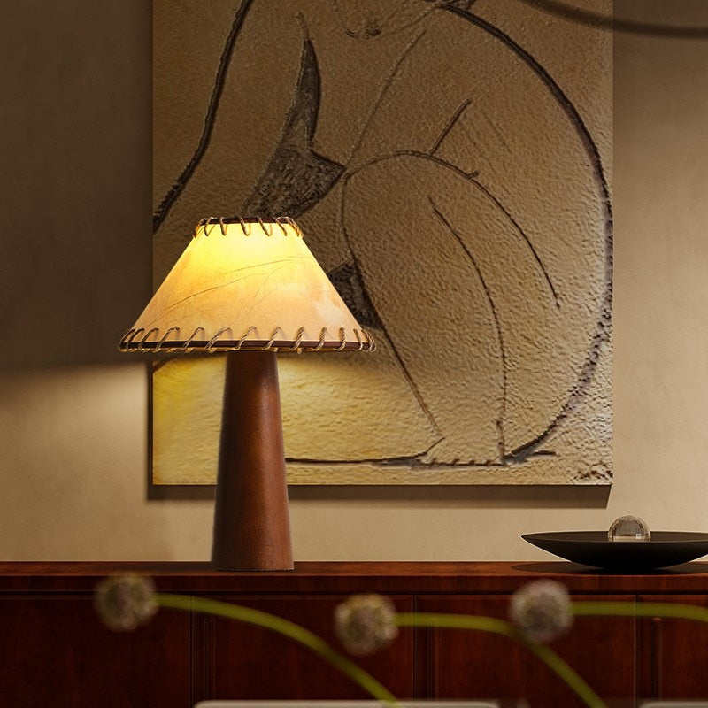 Wabi-Sabi japansk bordslampa