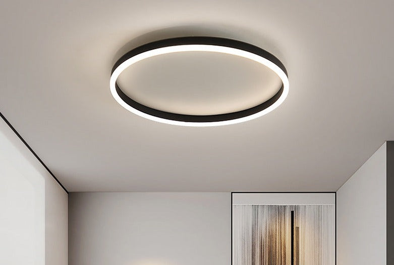 Plafonnier moderne LED de forme ronde