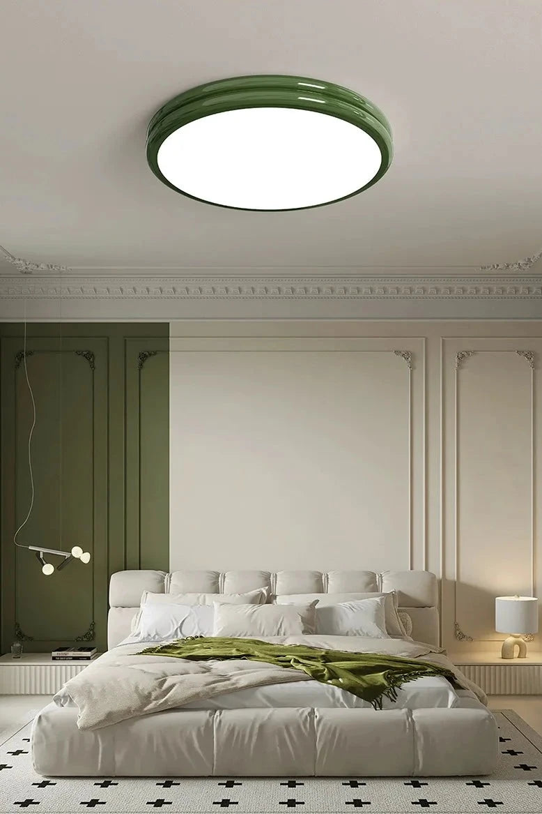 Moderne design crèmekleurige plafondlamp