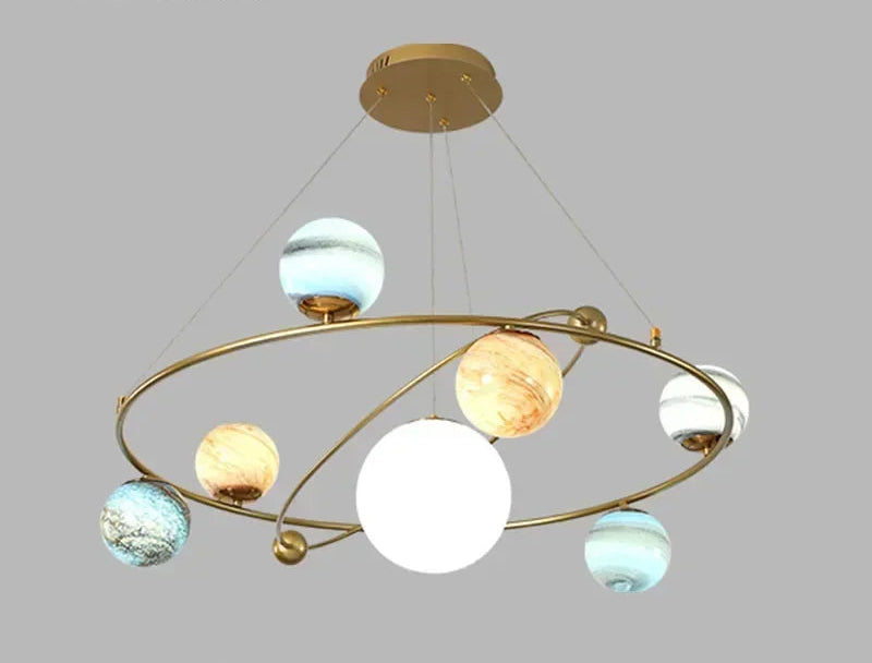Planet maan plafondlamp