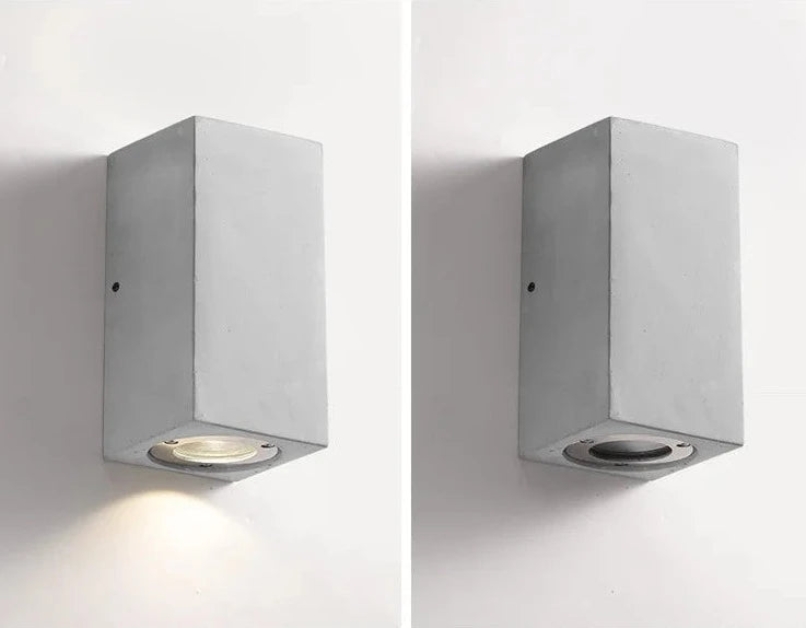 IP65 vägglampa för utomhusbruk i cement