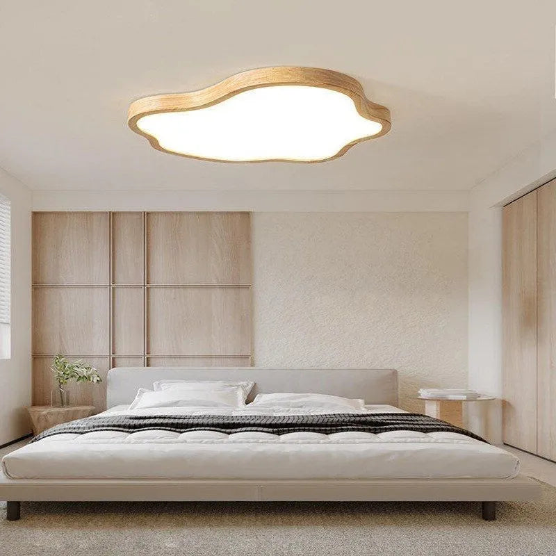 Plafonnier en bois pour hôtel