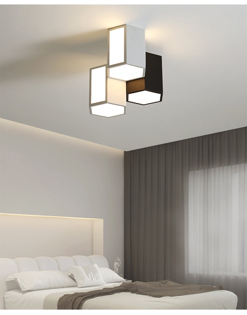 Moderne geometrische Kunst Kronleuchter Leuchten