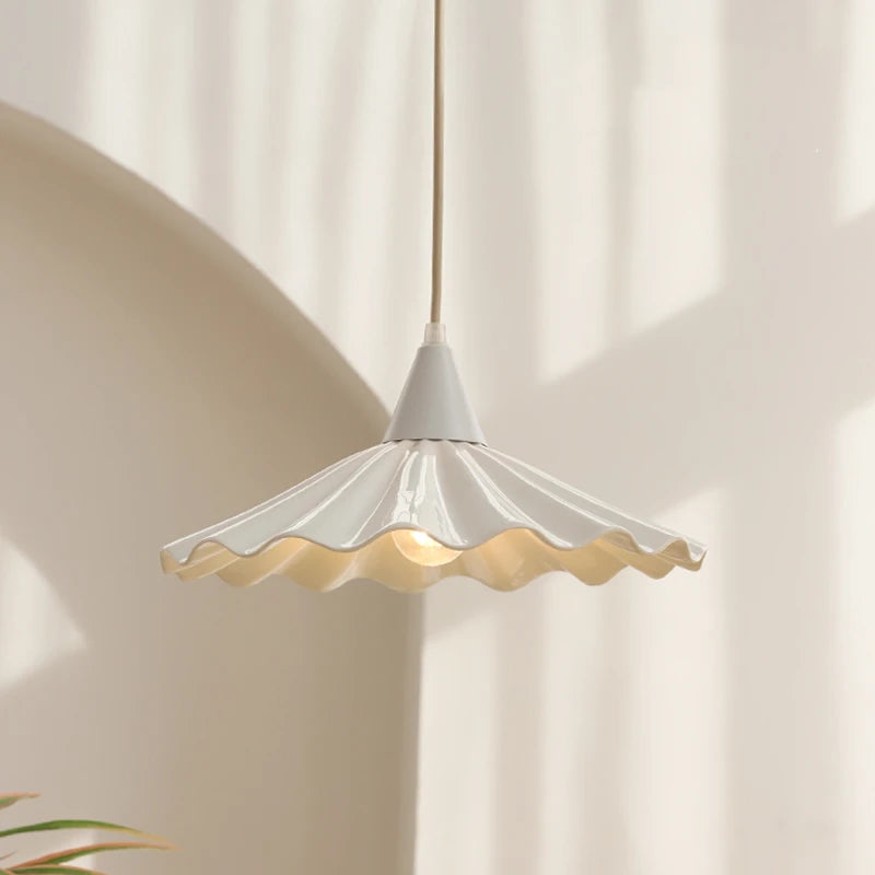 Vintage japan flower pendant light
