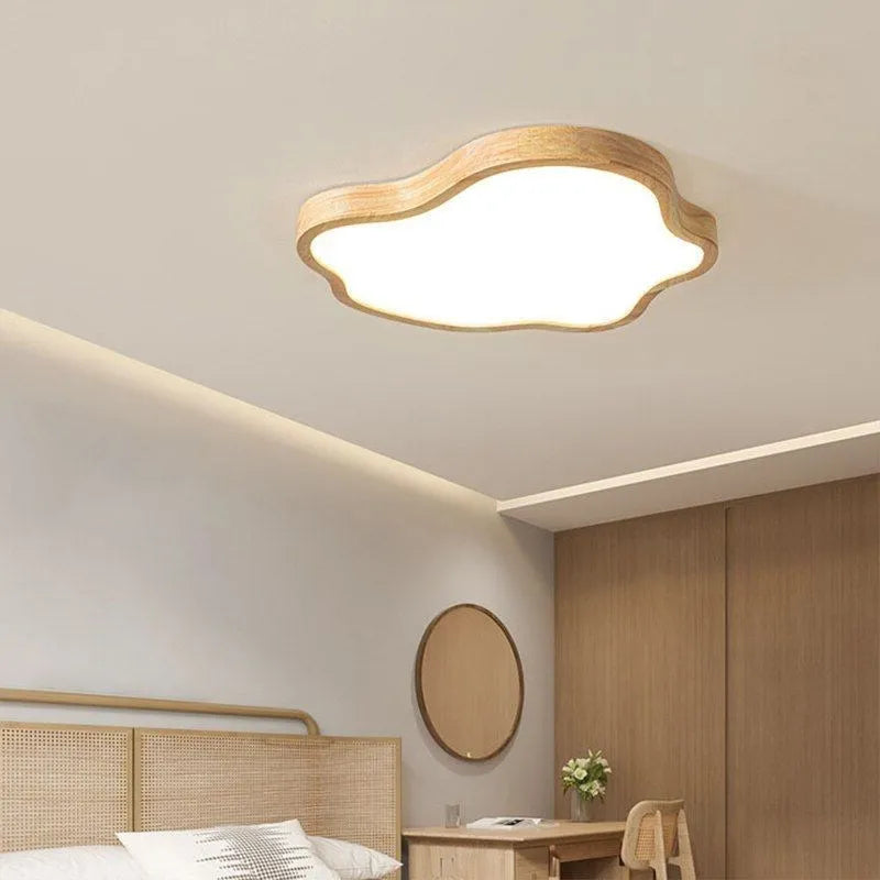 Plafonnier en bois pour hôtel