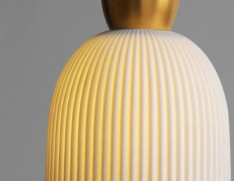 Ceramic pendant light