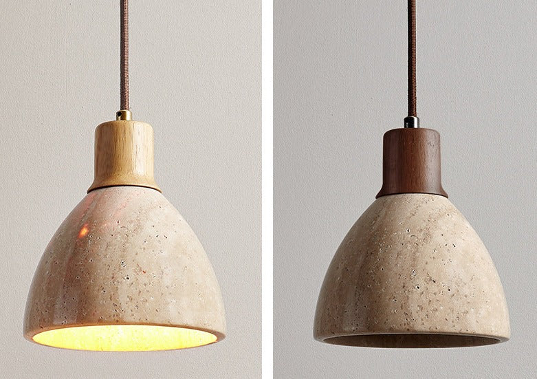 Lámpara colgante vintage Wabi-Sabi