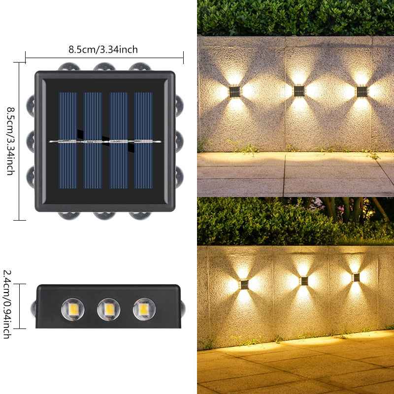 LQ Solar vägglampa