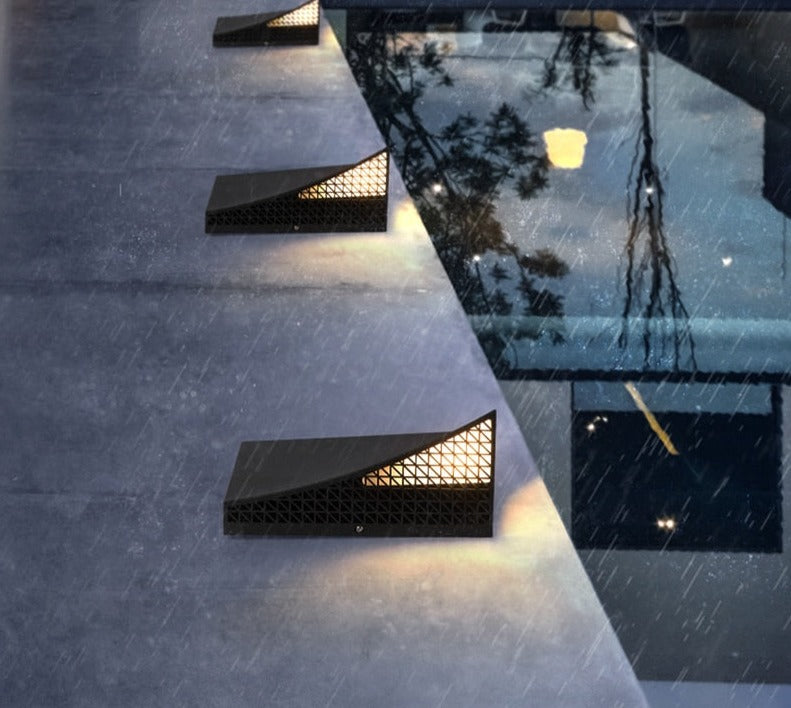 Semi-Pyramid Solar Light